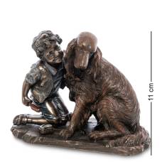 Статуэтка Veronese ''Мальчик с собакой'' WS-989 