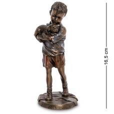 Статуэтка Veronese ''Мальчик со щенком'' WS-991 