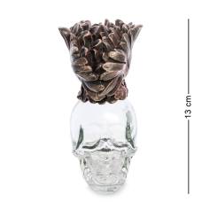 Статуэтка Флакон ''Стеклянный череп'' WS-1028 Veronese
