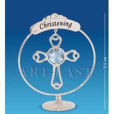 AR-1259 Фігурка срібла. "Хрест" з цв.кр. (Юніон)