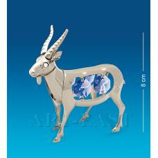 AR- 113/1 Фігурка Символ Года "Коза" посріблений. з цв.кр. (Юніон)